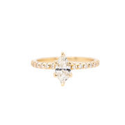 14K Yellow Gold 0.75ct Marquise Diamond Engagement Ring with 0.32ct Diamond Accent Band. Bichsel Jewelry in Sedalia, MO. Shop rings online or in-store today!