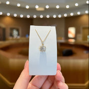 14K Yellow Gold Round 0.52ct Lab Grown Diamond Halo Pendant. Bichsel Jewelry in Sedalia, MO. Shop styles online or in-store today!