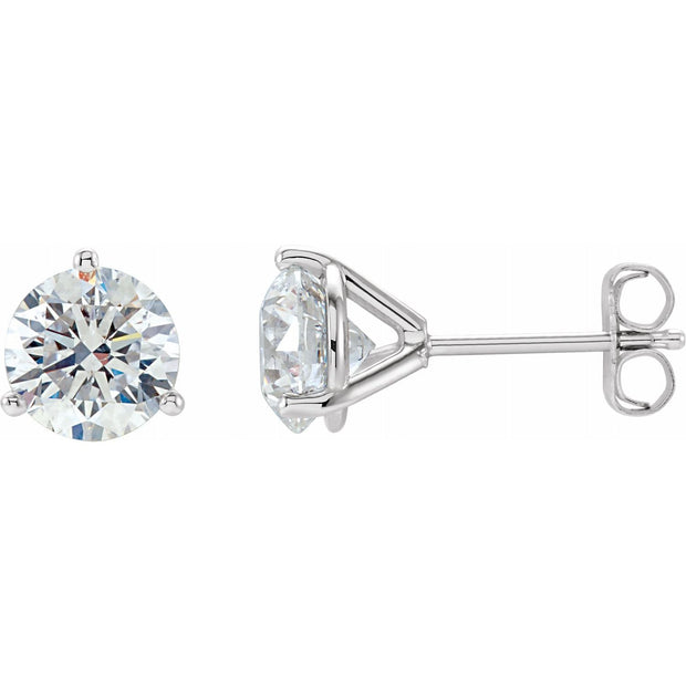 14K White Gold 0.26ct Round Diamond Martini Stud Earrings. Bichsel Jewelry in Sedalia, MO. Shop online or in-store to find the perfect style! Diamond Upgrade Program.