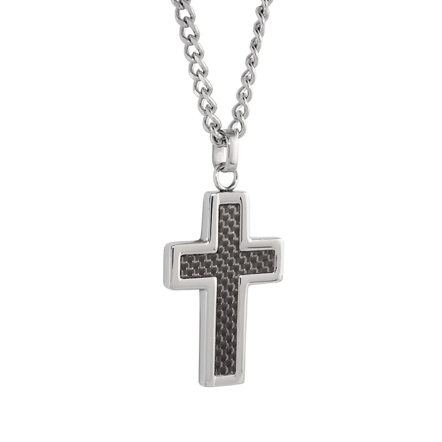 Stainless Steel Cross Pendant in Sedalia, MO at Bichsel Jewelry