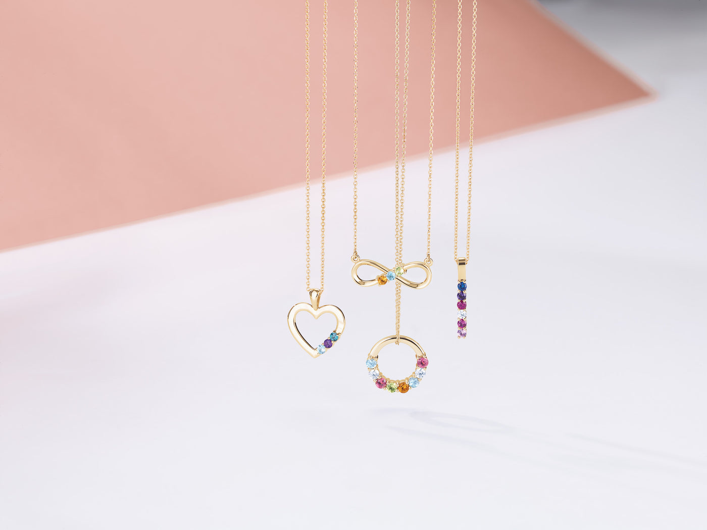 Personalized jewelry in Sedalia, MO at Bichsel Jewelry. Birthstone rings, mother's jewelry, engraveable rings, gold initial necklaces.
