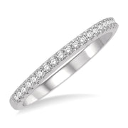 14K White Gold 0.20ctw Classic Round Diamond Band. Bichsel Jewelry in Sedalia, MO. Shop wedding rings and stackable bands online or in-store today! 