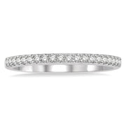 14K White Gold 0.20ctw Classic Round Diamond Band. Bichsel Jewelry in Sedalia, MO. Shop wedding rings and stackable bands online or in-store today! 