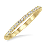 14K Yellow Gold 0.20ct Classic Round Diamond Band. Bichsel Jewelry in Sedalia, MO. Shop wedding rings and stackable bands online or in-store today! 