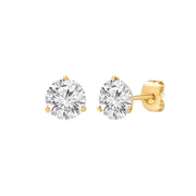 14K Yellow Gold 3-Prong F VS Lab Grown 1.00ct Round Diamond Stud Earrings. Bichsel Jewelry in Sedalia, MO. SPECIAL 50% OFF PRICE! Shop online or in-store today.