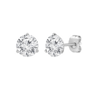 14K White Gold 3-Prong Lab Grown 2.00ct F VS Round Diamond Stud Earrings. Bichsel Jewelry in Sedalia, MO. SPECIAL 50% OFF PRICE! Shop online or in-store today.