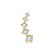 10K Yellow Gold Petite Graduated Round 0.10ct Diamond Stud Earrings. Bichsel Jewelry in Sedalia, MO. Shop styles online or in-store today!