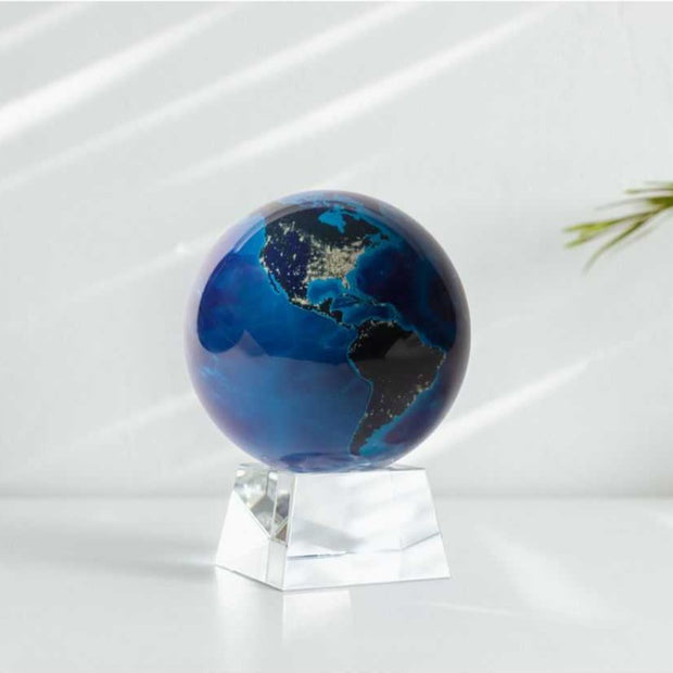 Crystal Base for a MOVA Globe. An elegant, engraveable crystal base to display any MOVA Globe, size 4.5", 6", or 8." Shop our entire MOVA globe collection online or in-store today!