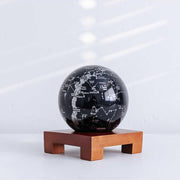 4.5" Black & Silver Constellations MOVA Globe with Acrylic Base. NASA Satellite Imagery. Powered by Ambient Light & Magnets. No cords or batteries needed. Shop online or in-store today! Bichsel Jewelry | Sedalia, MO