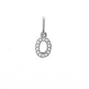 14K Petite Micro Pavé Diamond Charm