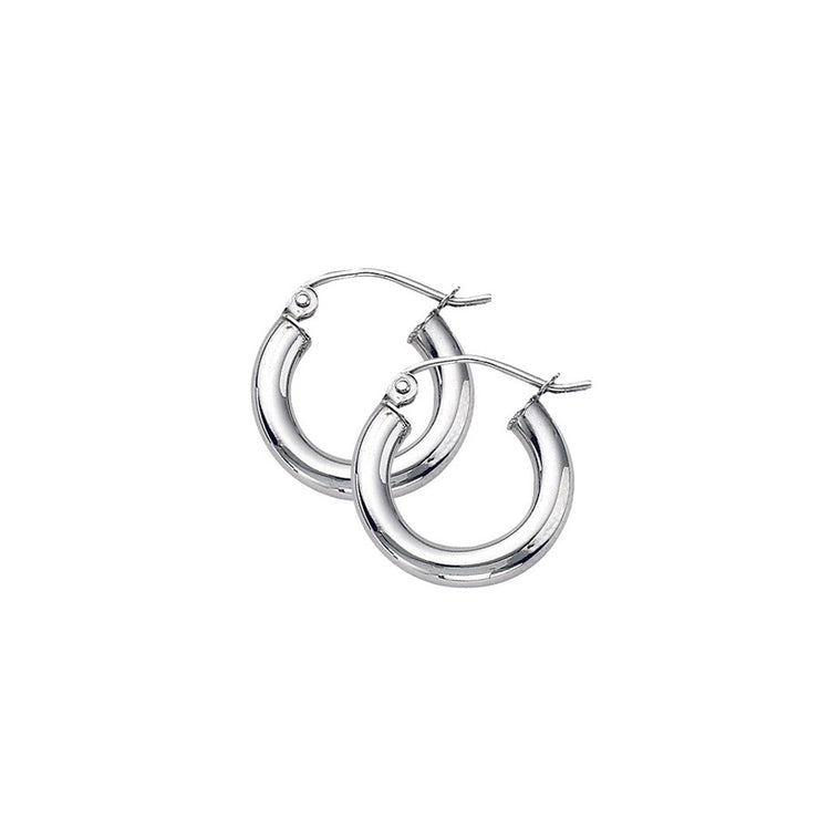 White Gold Hoop Earrings in Sedalia, MO at Bichsel Jewelry