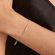 Ania Haie Silver Glam Bar Bracelet. Rhodium Plated 925 Sterling Silver. Bichsel Jewelry in Sedalia, MO. Shop styles online or in-store today!