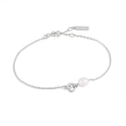 Ania Haie 925 Sterling Silver Pearl Link Chain Bracelet. Bichsel Jewelry in Sedalia, MO. Shop online or in-store today!