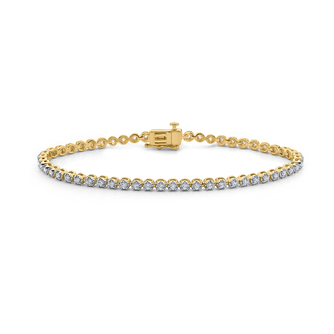 Diamond bracelet 1 ct on sale