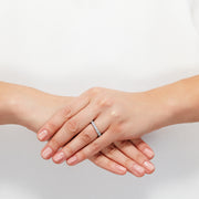 1.02ct Lab Grown Round Diamond Band
