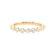 14K Yellow Gold Single Prong 1.00ct Round Diamond Stackable Ring. Bichsel Jewelry in Sedalia, MO. Shop wedding rings and stackable bands online or in-store today!