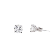14K White Gold Lab Grown Diamond Stud Earrings