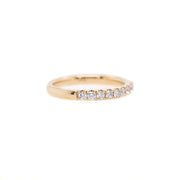 Yellow Gold 0.35ct Round Diamond Band