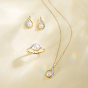 14K Yellow Gold 2ct Pearl Swirl Stud Earrings with Diamond Accents. Bichsel Jewelry in Sedalia, MO. 14K Yellow Gold 1.50ct Pearl Swirl Ring with Diamond Accents. Bichsel Jewelry in Sedalia, MO. Shop pearl styles online or in-store today!