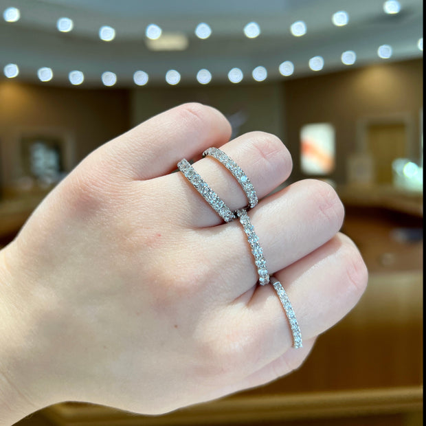14K White Gold Lab Grown Round Diamond Wedding Band. Bichsel Jewelry in Sedalia, MO. Shop Diamond Ring styles online or in-store today!