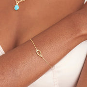 Ania Haie Gold Wave Link Bracelet, 14K yellow gold plated on sterling silver. Bichsel Jewelry in Sedalia, MO. Shop online or in-store today!