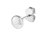 14K White Gold Polished 5.5mm Round Button Stud Earrings. Bichsel Jewelry in Sedalia, MO. Shop gold earring styles online or in-store today!