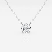 14K White Gold 1.34ct Round Solitaire Lab Grown Diamond Pendant. Bichsel Jewelry in Sedalia, MO. Shop styles online or in-store today!