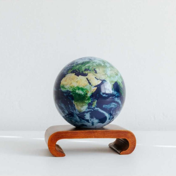 Arched Dark Wood Base for MOVA Globe. A sleek, modern wooden base to display any size MOVA Globe. Shop our entire MOVA globe collection online or in-store today! Bichsel Jewelry | Sedalia, MO