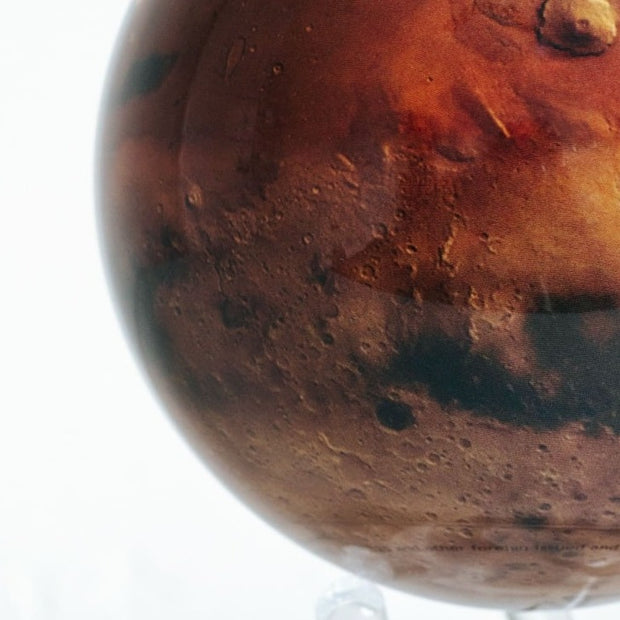 6" Mars MOVA Spinning Globe with Acrylic Base. NASA Imagery. Powered by Solar Ambient Light & Magnets. No cords or batteries needed. Shop online or in-store today! Bichsel Jewelry | Sedalia, MO