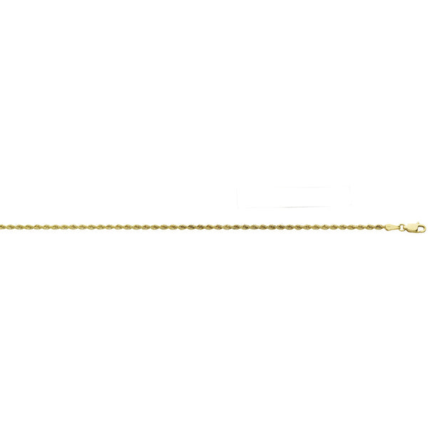 Gold Diamond-Cut Rope Chain in Sedalia, MO at Bichsel Jewelry