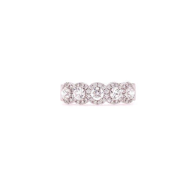 Diamond Halo Band