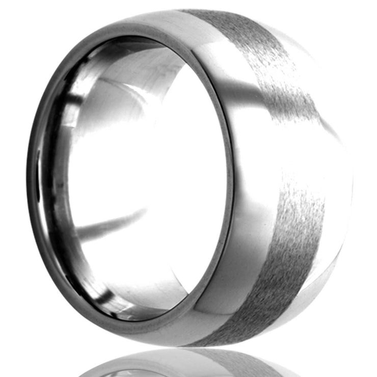 6mm Tungsten High Polish & Satin Finish Band