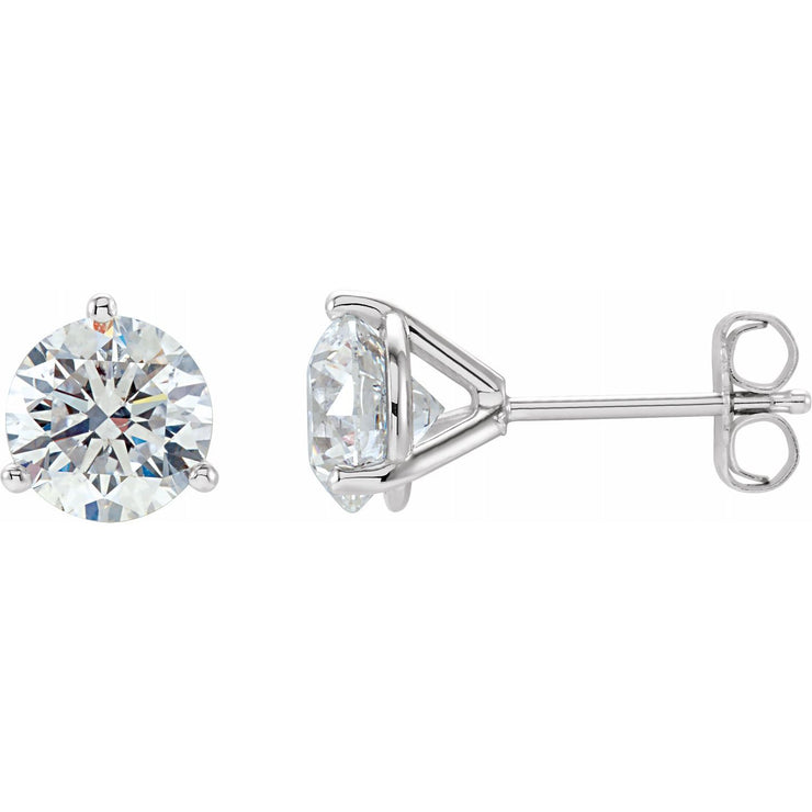 14K White Gold 0.63ct Round Diamond Martini Stud Earrings. Bichsel Jewelry in Sedalia, MO. Shop online or in-store to find the perfect style! Diamond Upgrade Program.