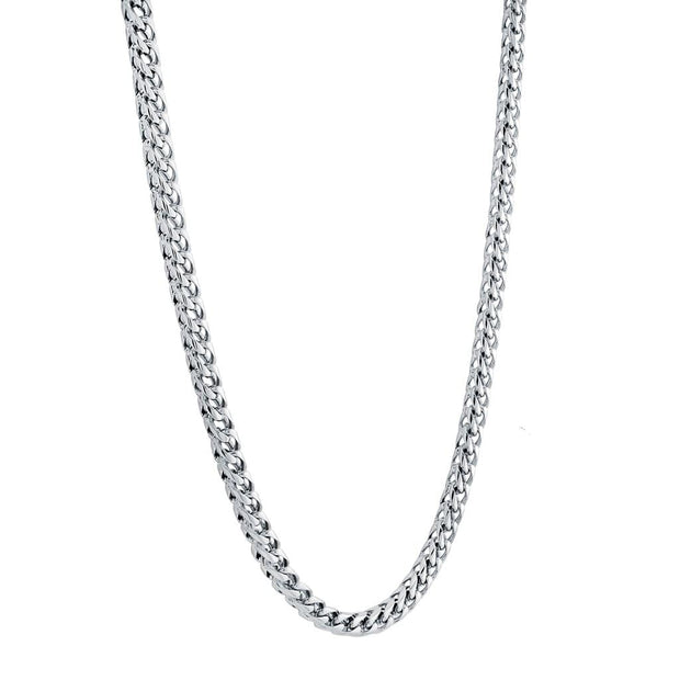 Stainless Steel Round Franco Chain in Sedalia, MO at Bichsel Jewelry