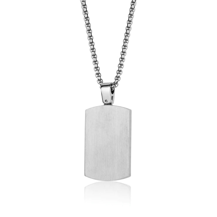 Stainless Steel Dog Tag Pendant in Sedalia, MO at Bichsel Jewelry