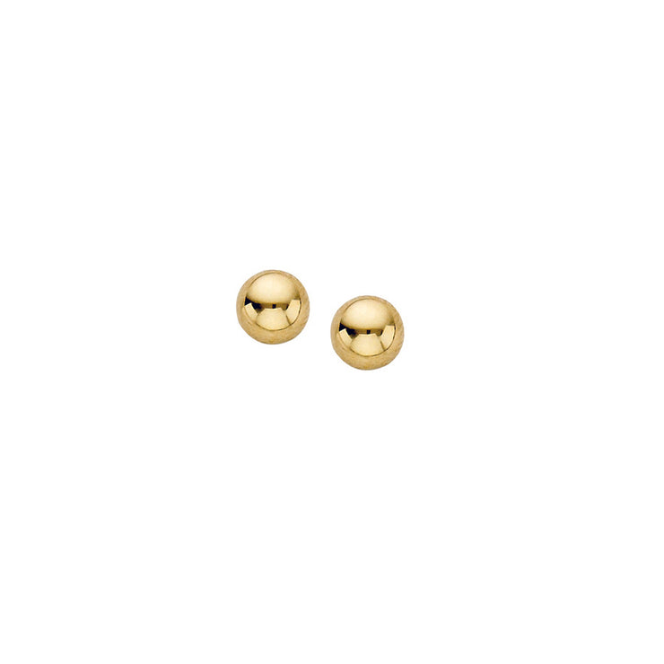 14K Yellow Gold Ball Stud Earrings in Sedalia, MO at Bichsel Jewelry