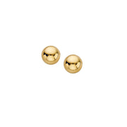 14K Yellow Gold Ball Stud Earrings in Sedalia, MO at Bichsel Jewelry