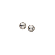 White Gold 6mm Ball Stud Earrings Bichsel Jewelry Sedalia, MO