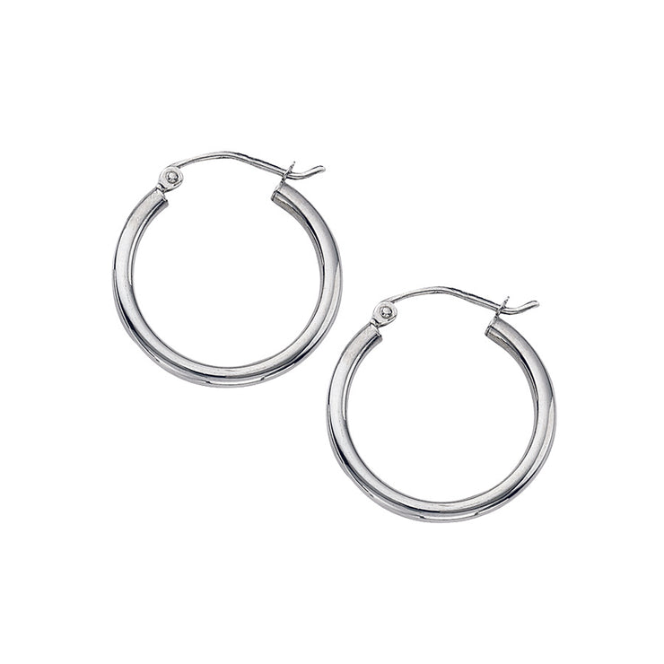 White Gold Hoop Earrings in Sedalia, MO at Bichsel Jewelry