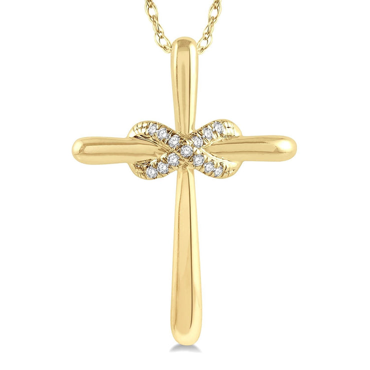 The Surgical Steel Infinity Cross Necklace - You Love It | Shop Online