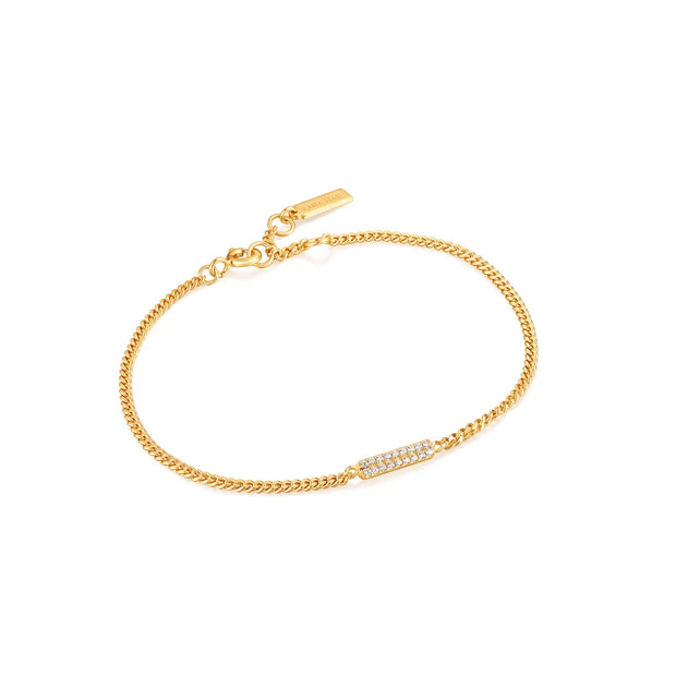 Ania Haie Gold Glam Bar Bracelet. 14K Yellow Gold Plated on 925 Sterling Silver. Bichsel Jewelry in Sedalia, MO. Shop styles online or in-store today!