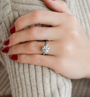 14K White Gold Solitaire Engagement Ring in Sedalia, MO at Bichsel Jewelry