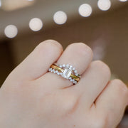 Gold Emerald-Cut Solitaire Engagement Ring in Sedalia, MO at Bichsel Jewelry