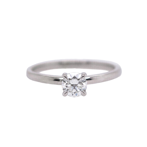 White Gold Round Solitaire Diamond Engagement Ring in Sedalia MO at Bichsel Jewelry