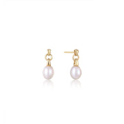 Ania Haie Gold Pearl Drop Earrings