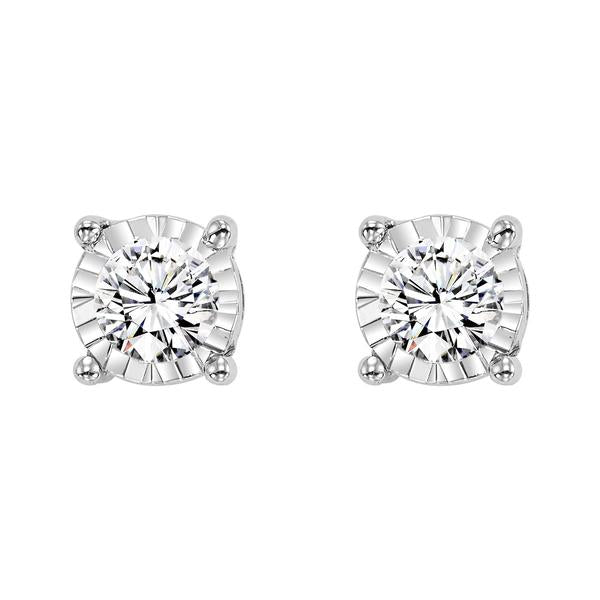 14K White Gold Tru-Reflection 0.75ct Round Diamond Studs. Bichsel Jewelry in Sedalia, MO. Shop online or in-store to find the perfect style today!