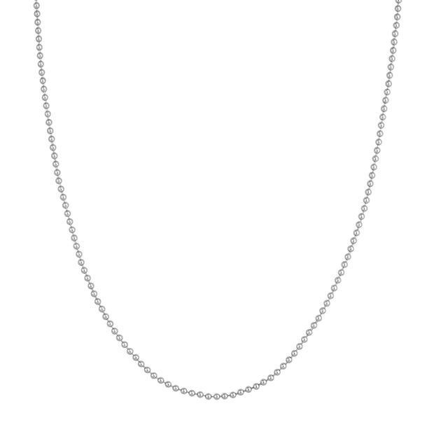 White Gold Ball Necklace in Sedalia, MO at Bichsel Jewelry