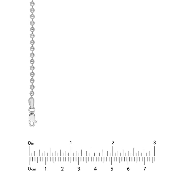 White Gold Ball Necklace at Bichsel Jewelry in Sedalia, MO
