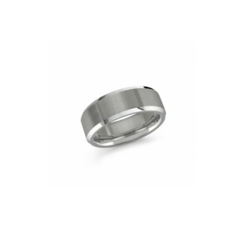 Silver Tungsten Band