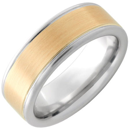 Serinium® Gold Inlay Band